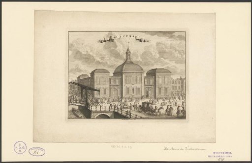 View of the Exchange in Rotterdam