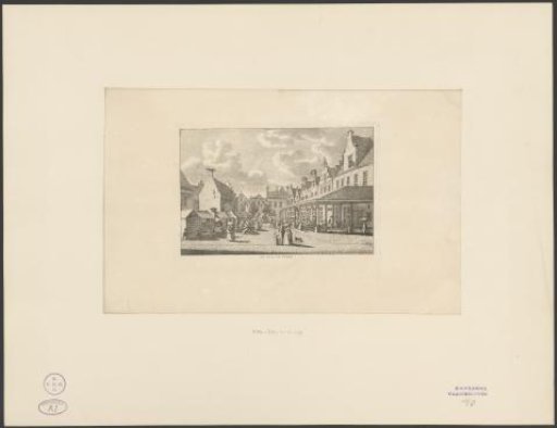 View of the Waag in Sneek