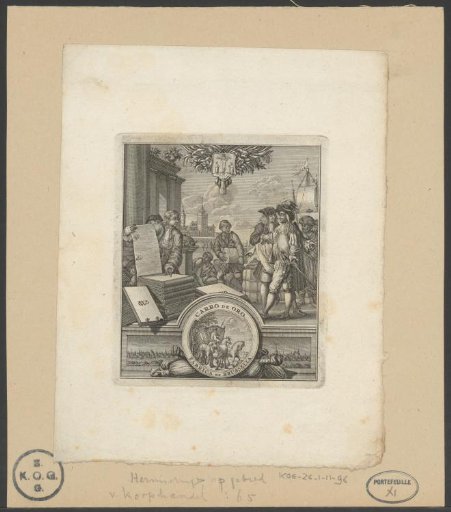 Trade Label of a Woolen Factory in Brussels