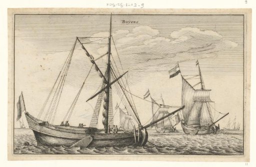 Barges at Sea