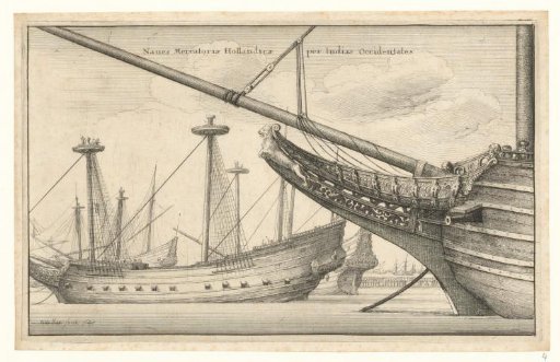 Bow of a Dutch West Indiaman