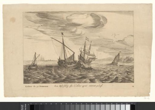 Wide ship or lighter
