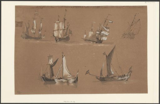 Ships from different eras
