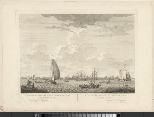View of Amsterdam from the IJ