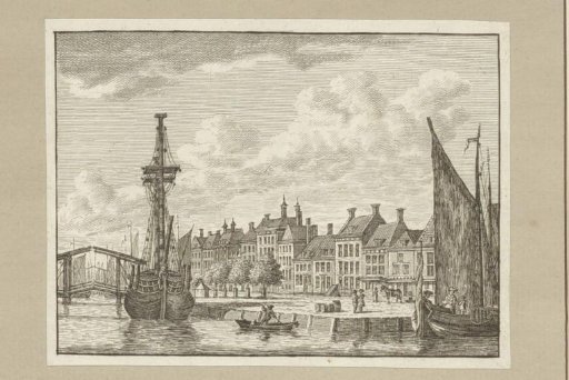 Houses along the harbor