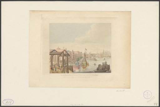 View of the Buitenkant in Amsterdam, ca. 1810-1813