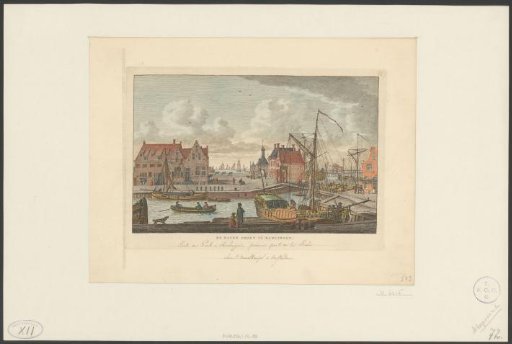 Harbour Gate of Harlingen, ca. 1790