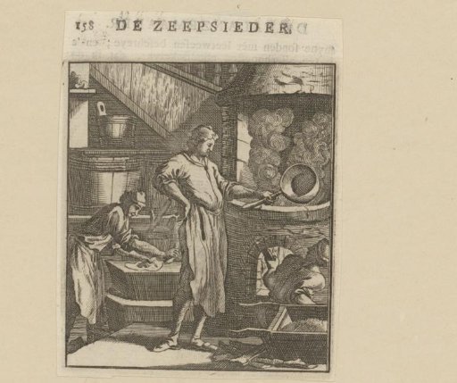 Soap makers at work