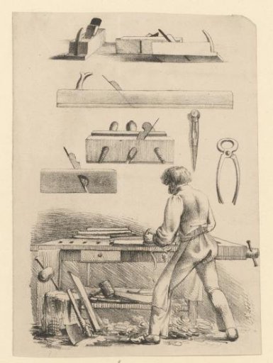 Carpenter in His Workshop