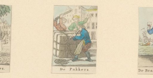 Three porters at work