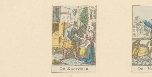 Garbage collector collecting refuse
