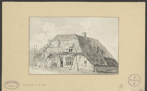 Thatching a Farmhouse in Gelderland