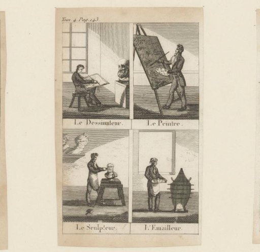 Draughtsman, Painter, Sculptor, and the Enameller