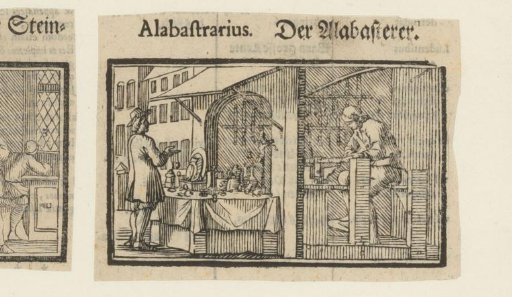 Alabaster worker