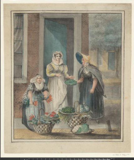 Two Vegetable Sellers
