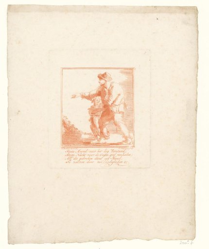 Beggar and a Woman