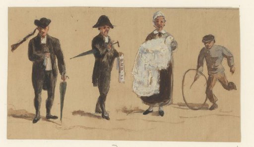Two Men, a Woman, and a Boy