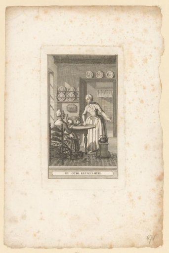 The old kitchen maid