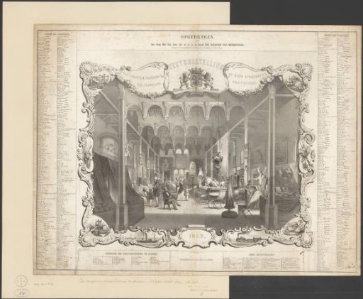 Exhibition of National Industry of the Netherlands and its overseas possessions, 1852