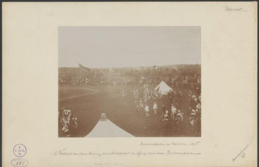 Departure of the King of Bohemia after the conclusion of the Ridderhofspel, 1896