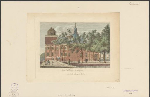Academy Building in Leiden, ca. 1790
