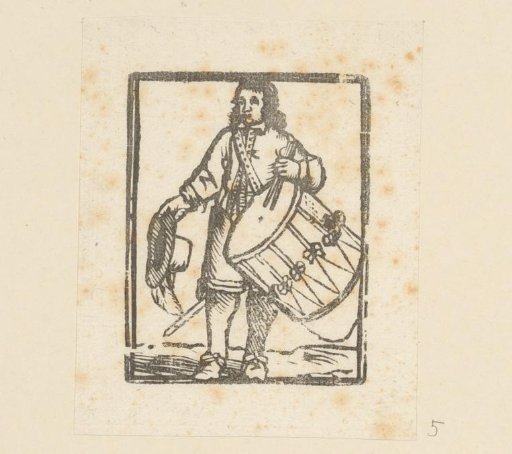 Man with a large drum
