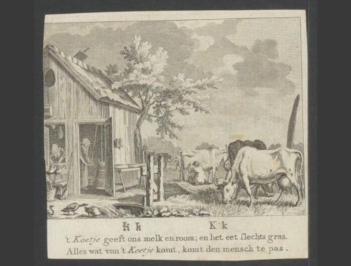 Grazing cows
