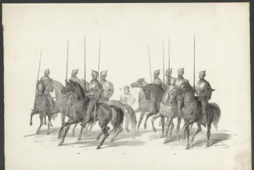 Horsemen on horseback