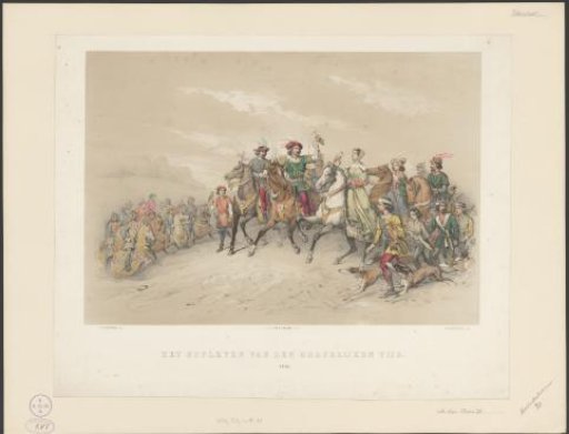 Utrecht Carnival of 1851: Court Life in 1296