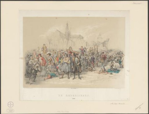 Utrecht Carnival of 1851: Rhetoricians in 1500
