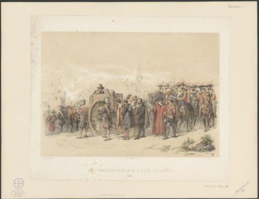 Utrecht Carnival of 1851: Spanish Tyranny in 1567