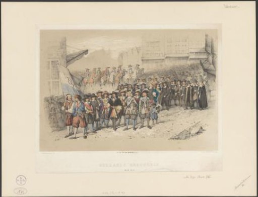 Utrecht Carnival of 1851: Golden Age 1650-1675