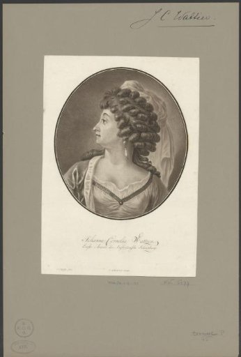 Portrait of Johanna Cornelia Wattier