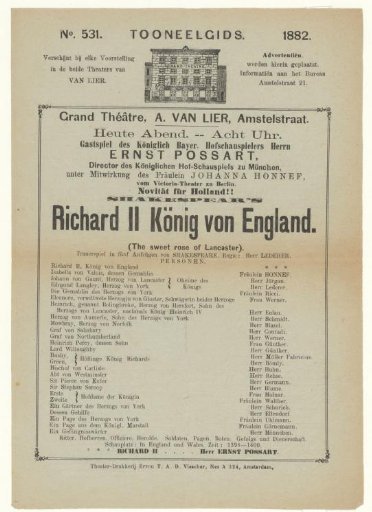 Theatre Guide, no. 531