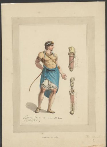 Theatre costume for Sesostris