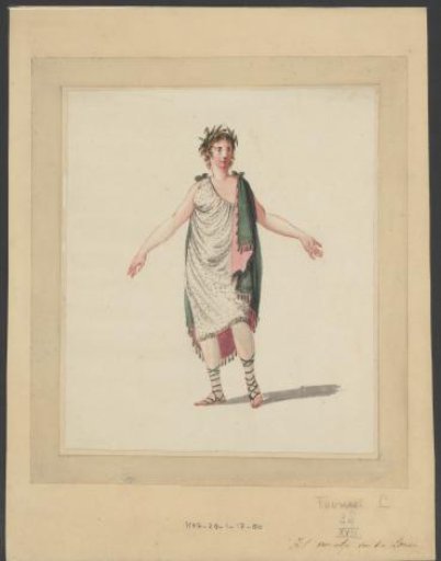 Theatre costume for a nymph