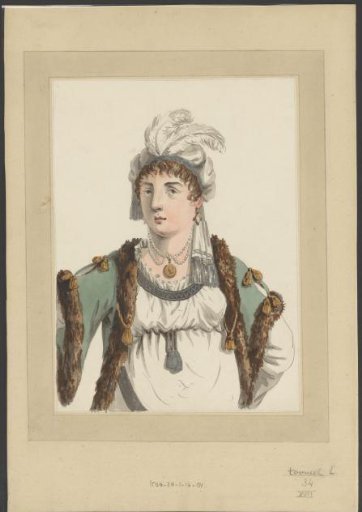 Theatre costume for a noblewoman