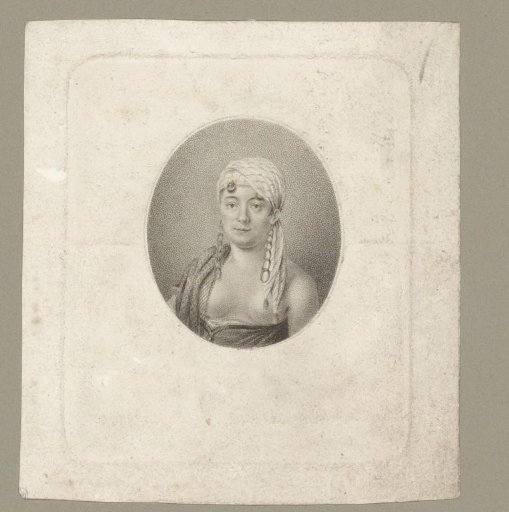 Portrait of Anna Maria Snoek as Salema