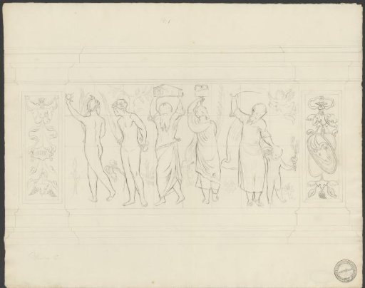 Panel with Biblical scenes