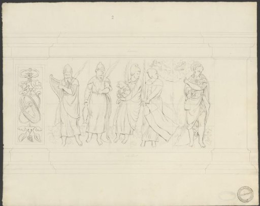Panel with Biblical scenes
