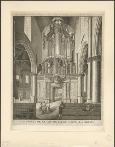 Organ of the St. John's Church in Gouda