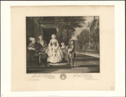 The Lute Player / Le Vieleux
