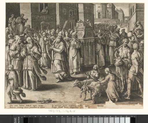 The Ark of the Covenant brought to Jerusalem