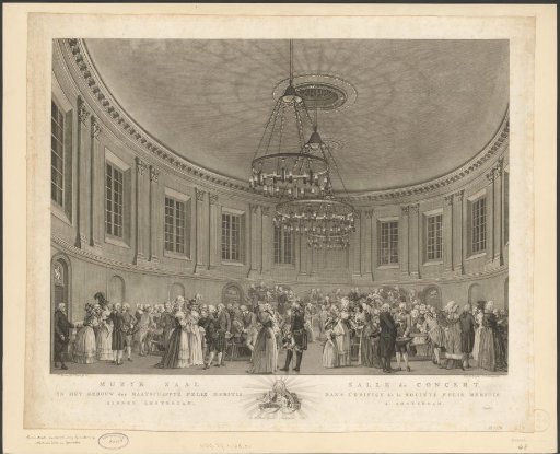Concert Hall in Felix Meritis, 1789