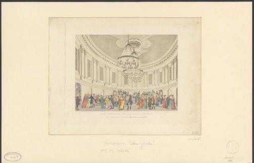 Concert Hall in Felix Meritis, ca. 1810-1813