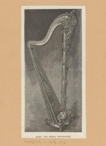Harp of Maria Antoinette