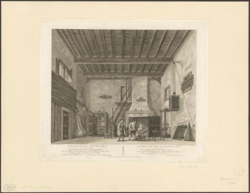 Stage scenery: Poor Dwelling