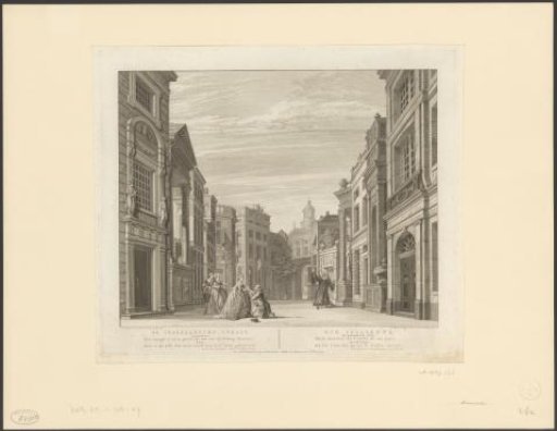 Stage scenery: The Italian Street