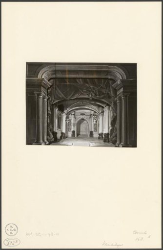 Stage scenery: Monastery Dome