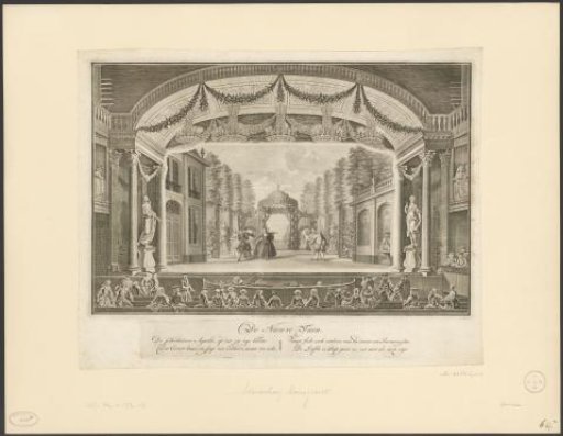 Theatre with stage scenery: De Nieuwe Tuin